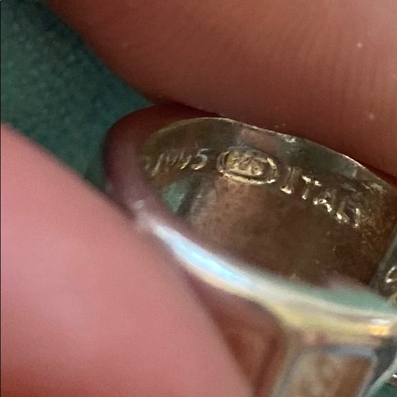 🛑SOLD🛑Vintage 1995 Tiffany & Co Atlas 925 Single Huggie Hoop Earring - Picture 6 of 6